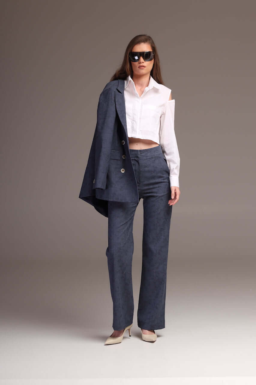 VALERIE WOOL PANTS - Neyso