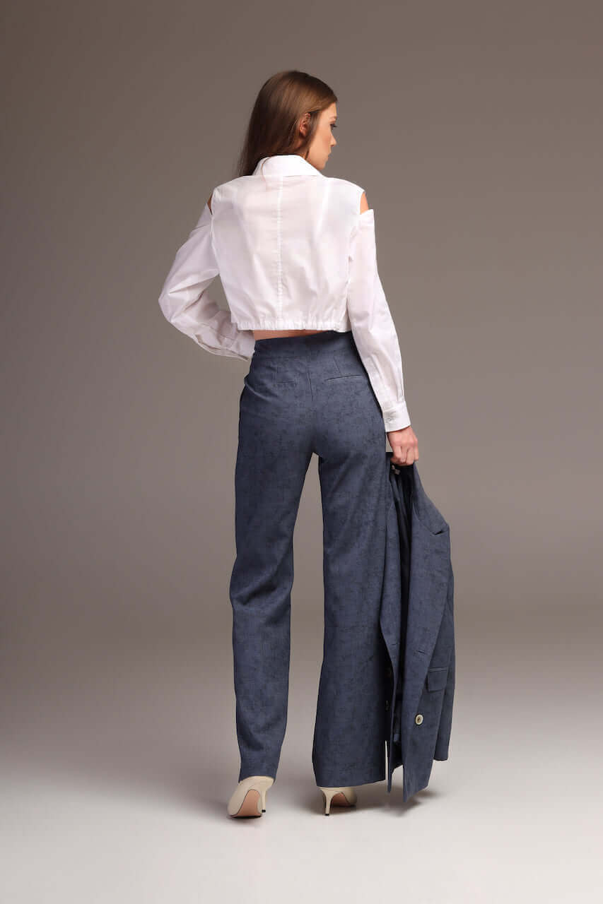 VALERIE WOOL PANTS - Neyso