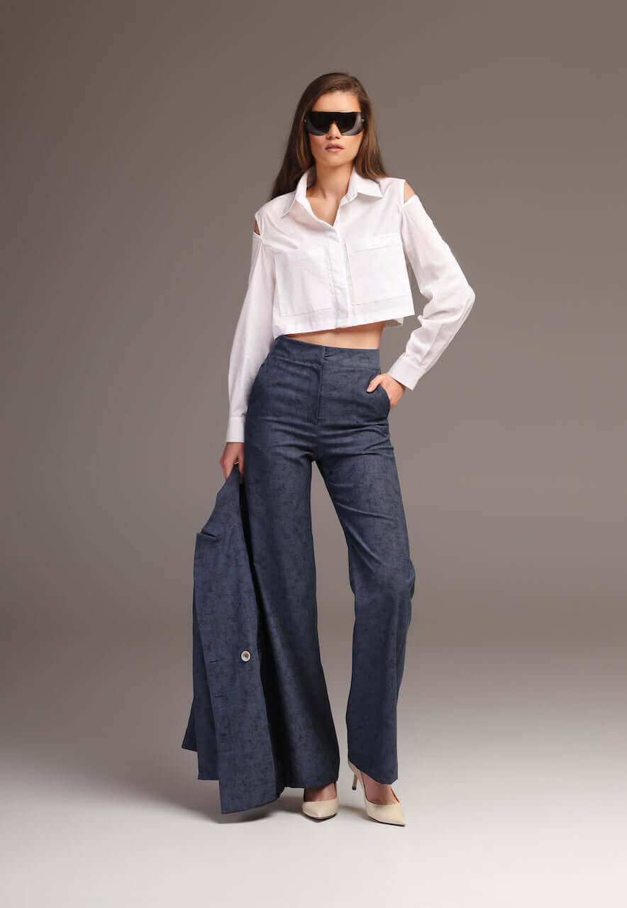 VALERIE WOOL PANTS - Neyso